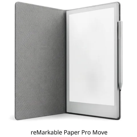 Tablet reMarkable Paper Pro Move, Marker, torbica za tablet reMarkable Book Folio siva