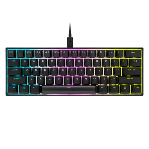 Corsair K65 RGB Mini 60% - Noir - Cherry MX Red