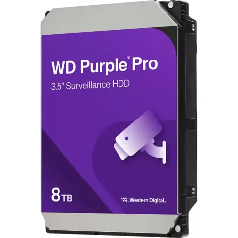 Hard disk WD Purple (3.5", 8TB, SATA3 6Gb/s, 256MB Cache, 5640rpm)
