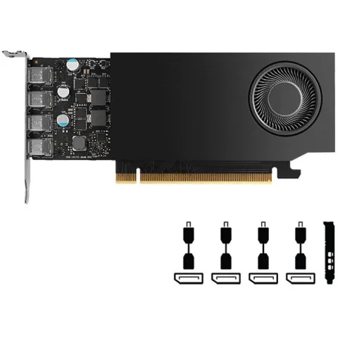 Grafička PNY NVIDIA RTXA400 Low Profile, 4GB GDDR6