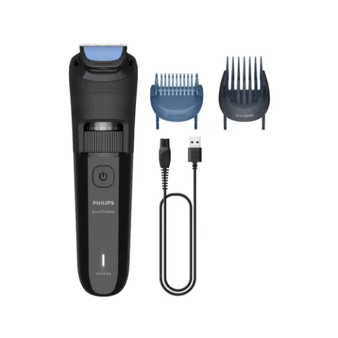 Philips Beard Trimmer 3000 Series BT3620/15 Beard grooming with rounded tip blades