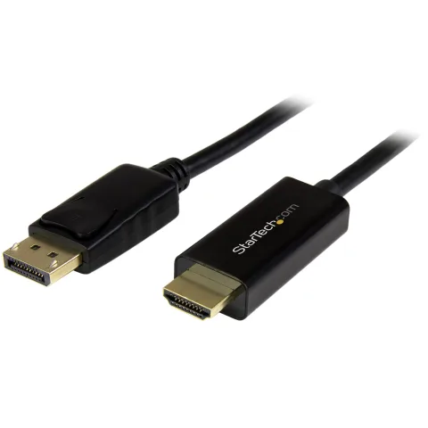 StarTech.com DP2HDMM2MB videokaabliadapter 2 m HDMI tüüp A (Standard) DisplayPort Must
