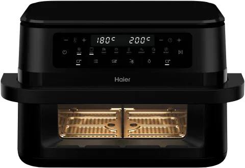 Haier HAF3ADW 011 Single 11.5 L Stand-alone 1500 W Hot air fryer Black