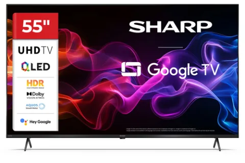 Sharp 55HP5265E TV 139.7 cm (55") 4K Ultra HD Smart TV Wi-Fi Black