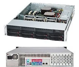 Supermicro SC825TQ-600LPB Cabinet metalic Negru 600 W