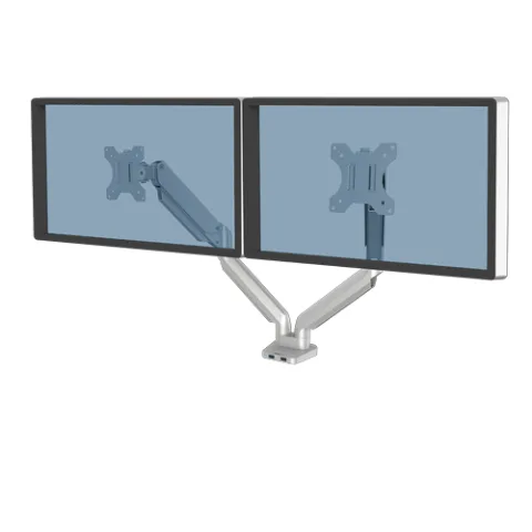 Fellowes Dual Monitor Arm - Platinum Series Monitor Mount for Two 8KG, 40"
