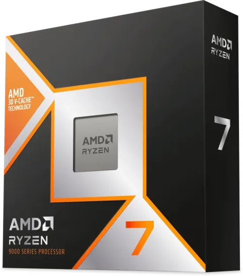 AMD Ryzen 7 9800X3D 4.7 GHz 104MB