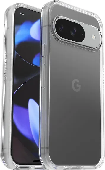 Otterbox Symmetry -suojakuori, Google Pixel 9 / 9 Pro, kirkas