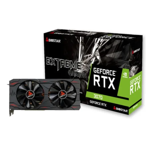 Graphics Card, BIOSTAR, NVIDIA GeForce RTX 3070, 8 GB