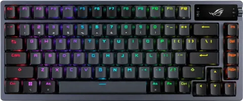 ASUS ROG Azoth keyboard Gaming USB + RF Wireless + Bluetooth Black