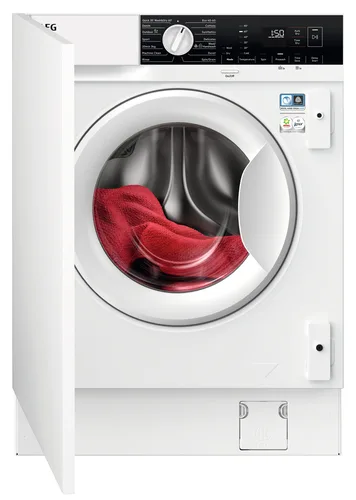 AEG Series 7000 LX6WG84634BI 914606635 washer dryer Built-in Front-load White