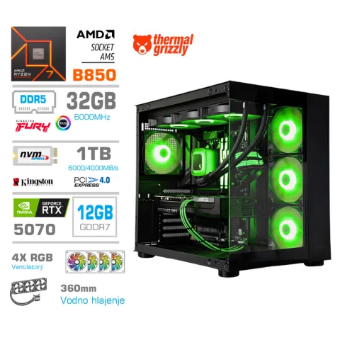 MEGA MT S5, Ryzen 7 7700, 32 GB RAM, 1 TB, RTX 5070