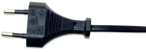 Manhattan Power Cord/Cable, Euro 2-pin (CEE 7/16) plug to C7