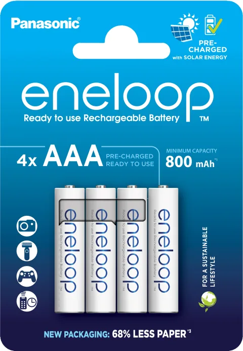 Panasonic-Eneloop HR03 AAA 4MCCE/4BE ENELOOP