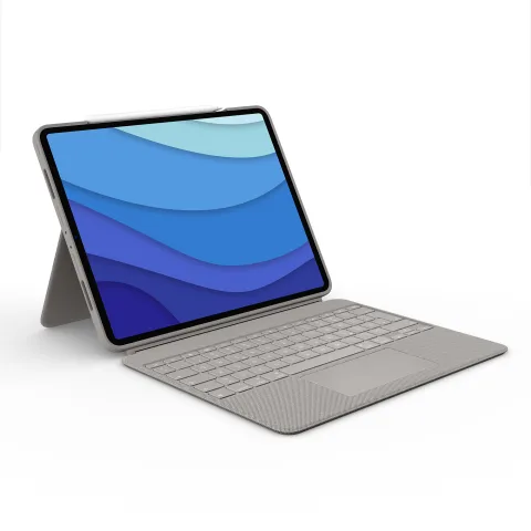 Logitech Combo Touch Německý Smart Connector Písková