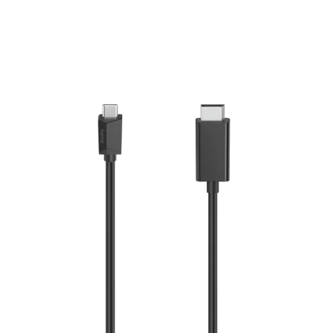 Hama 00200717 video cable adapter 1.5 m USB Type-C DisplayPort Black