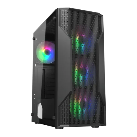 COUGAR MX110 RGB, črno ohišje za računalnik