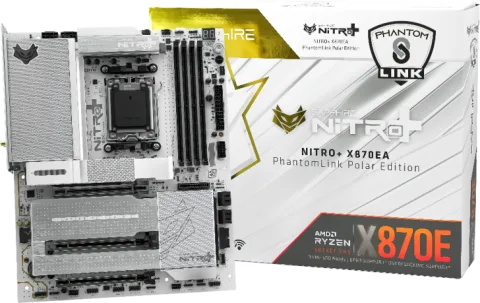 SAPPHIRE X870EA NITRO+ Phantomlink Polar, bela osnovna plošča