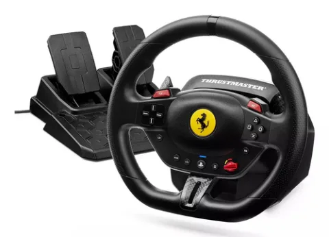 Thrustmaster T98-P Ferrari 296 GTB Black USB Steering wheel +