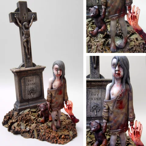 Zombies Little Amy Crane German Garage SPAZOM002 Modell-Bausatz