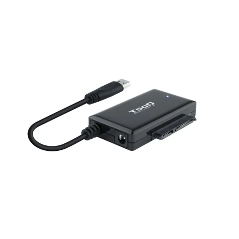 TooQ TQHDA-01A Speicherlaufwerk-Docking-Station USB 3.2 Gen 1 (3.1 Gen 1) Type-A Schwarz
