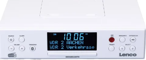 Lenco KCR 190 White