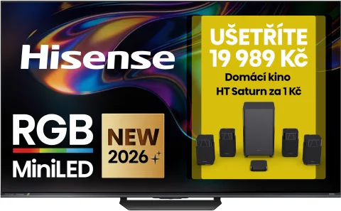 Hisense 75UR8S 190.5 cm (75") 4K Ultra HD Smart TV Wi-Fi Black
