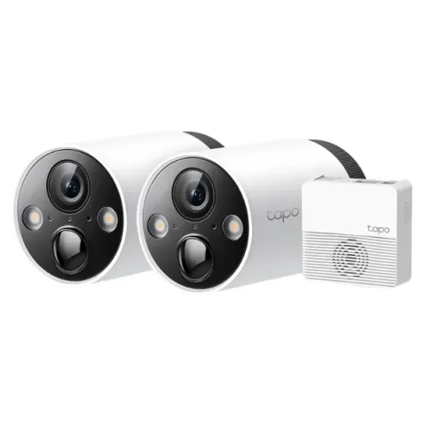 Unbeatable Price TPLINK Tapo C420S2 (2-Pack) Bullet Outdoor IP Camera