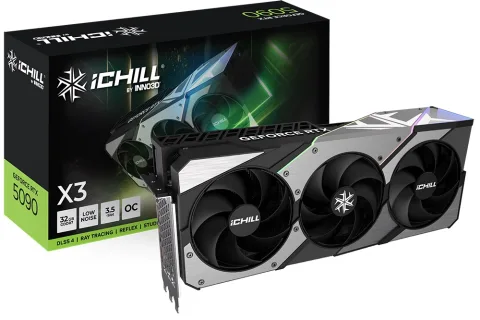 INNO3D GeForce RTX 5090 iChill X3 32GB GDDR7, grafična kartica (C50903-32D7X-175967H)