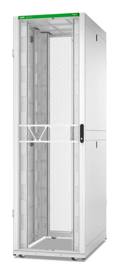 APC NetShelter SX Rack Server Gen 2, 52U, 2436H x 750W x 1200D mm, cu laturi, alb
