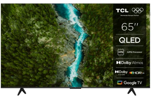 TCL 65QLED780K TV 165.1 cm (65") 4K Ultra HD Smart TV Black 450 cd/m²