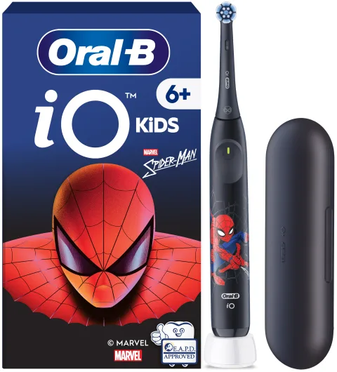 Oral B iO Kids 6+ Spiderman s cestovním pouzdrem