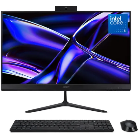 Acer Aspire C24-B All-in-One Desktop - Intel Core 5-120U, 8GB, 23.8", 512 GB SSD