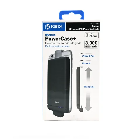 KSIX Powerbank tok 3000 mAh iPhone 5/6/6+-hoz