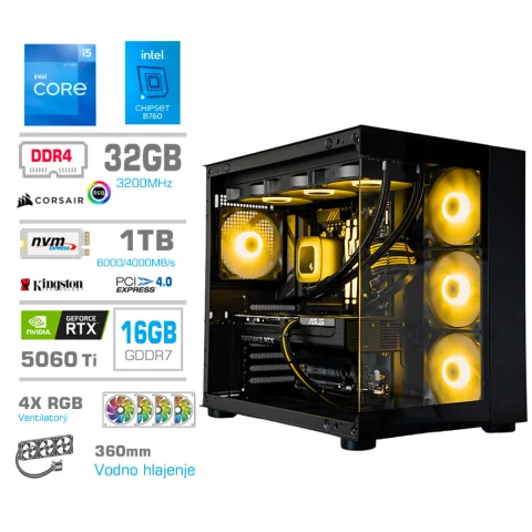 MEGA MT S5, Core i5 12600K, 1 TB