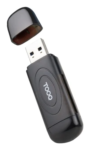 TooQ TQR-3002B card reader USB 3.2 Gen 1 (3.1 Gen 1) Type-A Black