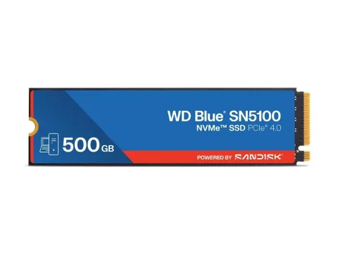 Western Digital WD Blue SN5100 500 GB M.2 PCI Express 4.0 NVMe QLC 3D NAND