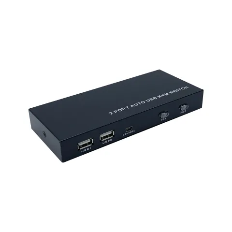 AISENS A111-0400 KVM-lüliti Must