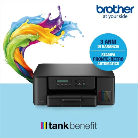 BROTHER - Multifunzione DCPT580DW-Nero