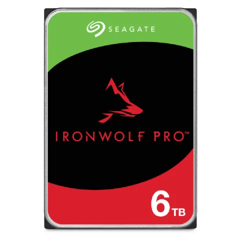 Seagate IronWolf Pro ST6000NT001 Interne Festplatte 6 TB 7200 RPM 256 MB 3.5