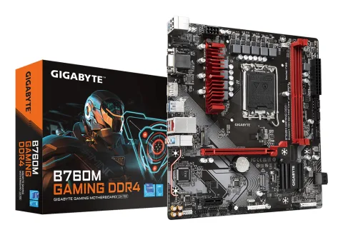 GIGABYTE B760M GAMING DDR4 Motherboard - Supports Intel Core 14th Gen