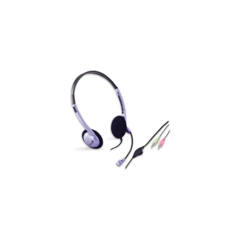 GENIUS Headphone HS-02B Fülhallgató + mikrofon