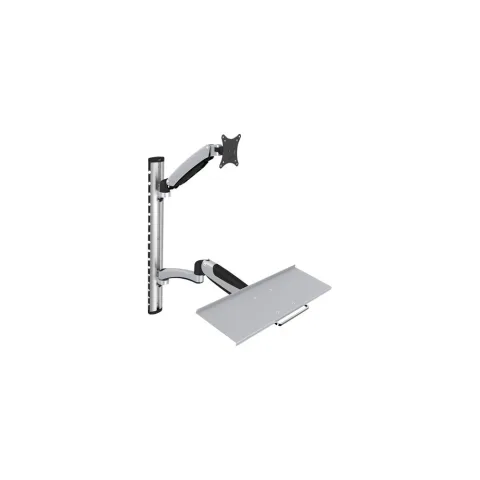 Digitus karos monitor állvány billentyűzet tartóval 17-27" 8kg - DA-90354