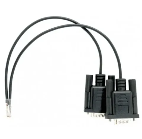 QNAP CAB-CONSOLE-RSRJ11-0M2 serial cable Black 0.2 m RJ-11 2 x RS-232
