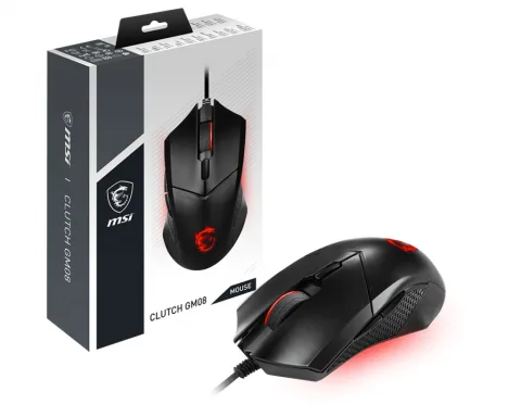 MSI CLUTCH GM08 Optical Gaming Mouse '4200 DPI Optical Sensor, 6