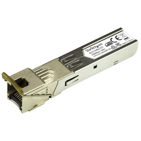 StarTech.com Gigabit Copper RJ45 SFP Transceiver Module - HP