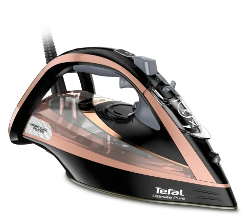 Tefal Ultimate Pure FV9845 Trocken- & Dampfbügeleisen Durilium