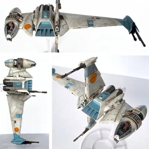 Star Wars Episode VI Return of the Jedi B-Wing Fighter SPACEart SPASW076 Fertig-Modell