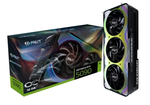 PALIT GeForce RTX 5090 GameRock OC 32GB GDDR7, grafična kartica (NE75090S19R5-GB2020G)