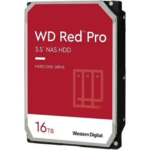Hard disk WD Red Pro (3.5", 16TB, SATA3 6Gb/s, 512MB Cache, 7200rpm)